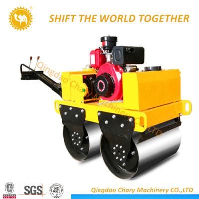 Construction Machinery Double Wheels Mini Walking Road Roller