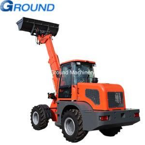 Woob grab loader machine, telescopic boom loader for grabbing, digging, loading