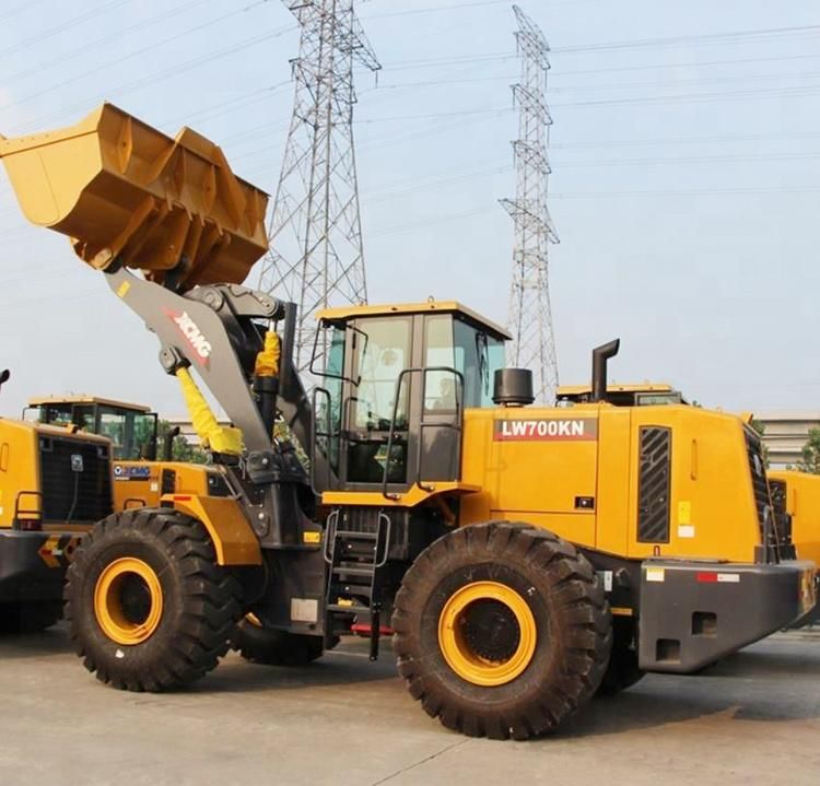 China 7ton Telescopic Wheel Loader Lw700kn in Philippines