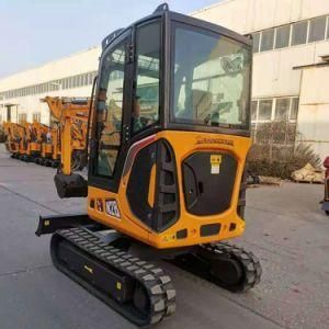 2022 New Micro Mini Excavator 2.7 Ton Small Well Digger Xn28 Factory Price
