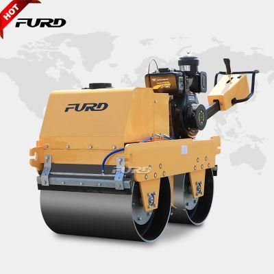 Mini 550kg Walk Behind Road Roller Machine Best Price for Sale