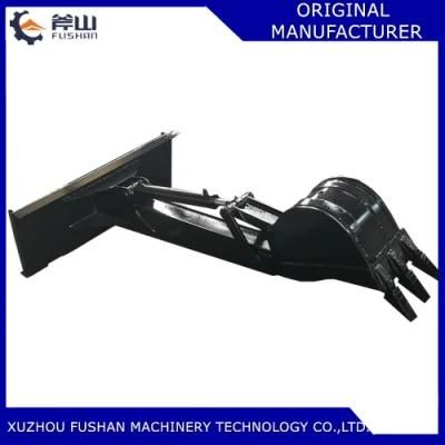 Skid Steer Fronthoe Excavator Attachment with 18 Inch Bucket