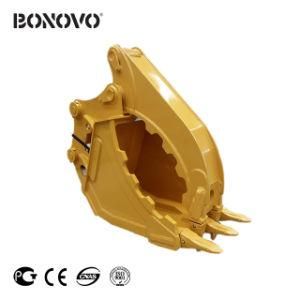 Bonovo Excavator Parts, Mini Excavator Thumb Grab Bucket