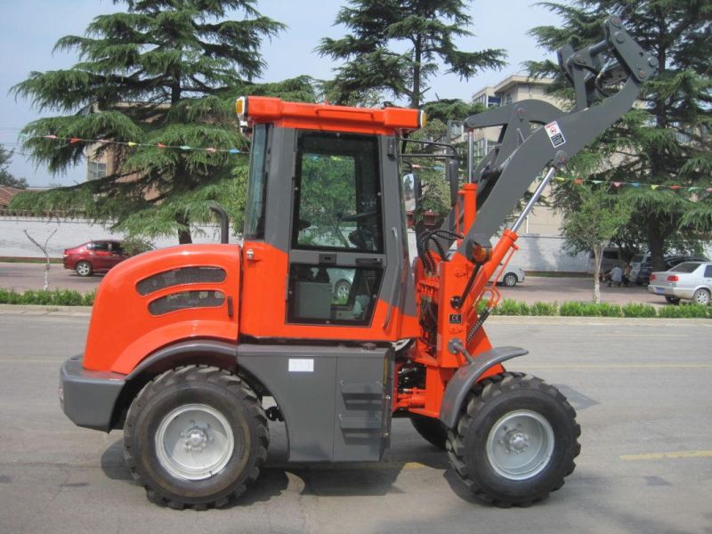 Loader Construction 1 Ton Mini Wheel Loader Front End Loader Factory