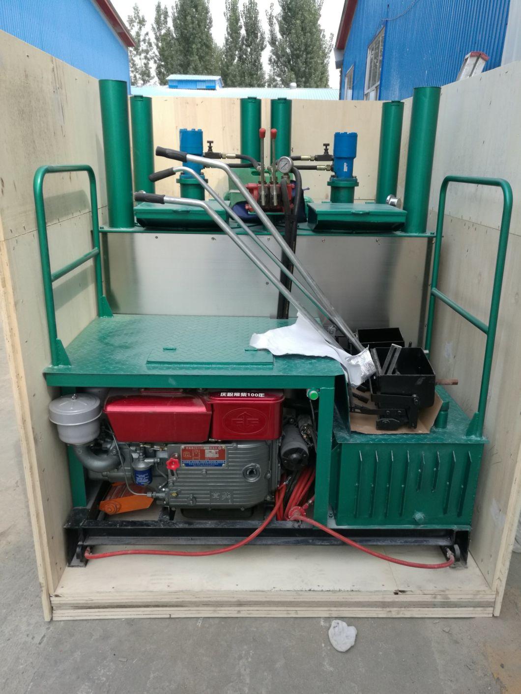 High Quality Double Cylinder Hot Melt Paint Melting Boiler Kettle; Thermoplastic Melting Machine
