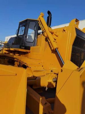 220 HP Standard Hydraulic Crawler Bulldozer with Straight Tilt Blade and Three Shanks Ripper