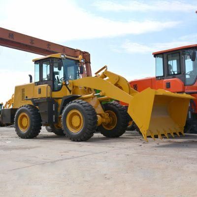 Middle and Small Sized Compact 1t 2t 3t 4t 5t Mini Wheel Loader with 4 in 1 Bucket