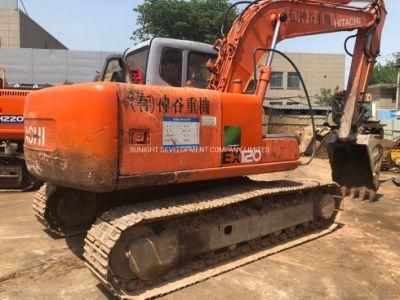 12t Medium Size Hitachi Ex120-5 Crawler Excavator Ex120