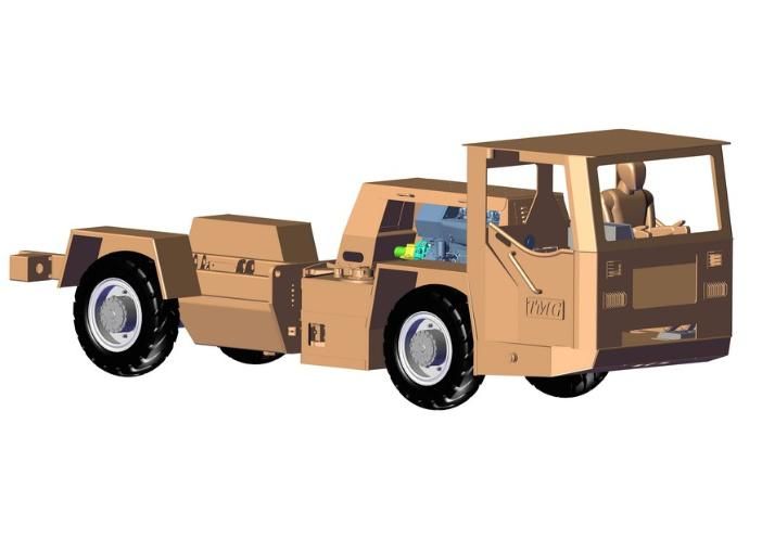 5ton Underground Fuel Charger Vehicles