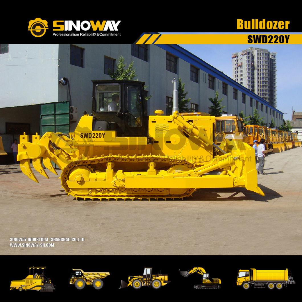 China 220HP Wetland Bulldozers for Landfill Plant