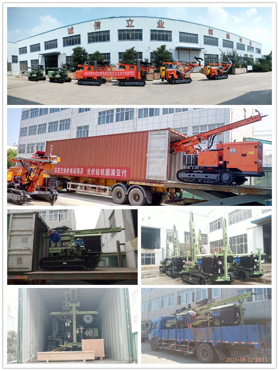 Piling Driving Machine for Solar Project