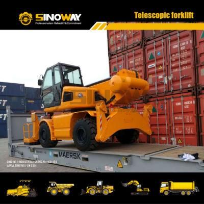 Sinoway Telehandler Forklift 4 Ton Rotary Telescopic Handler Forklift Price