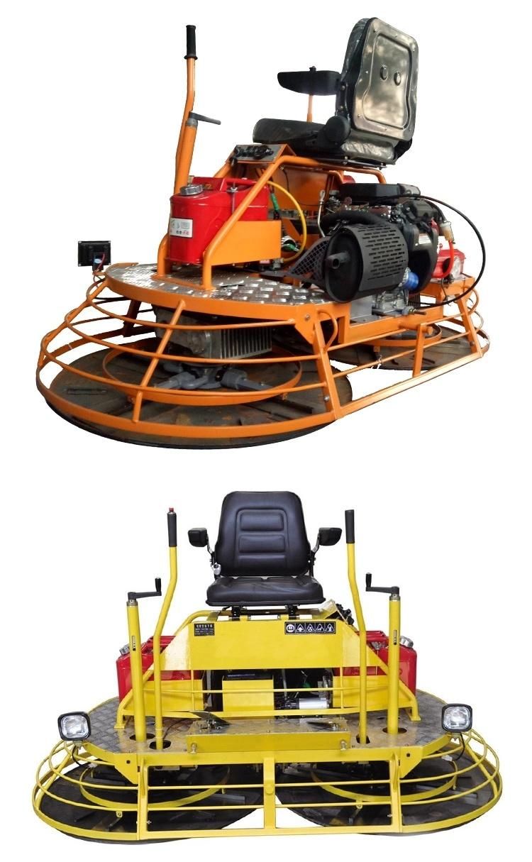 New Chinese Supply Gasoline Power Ride on Concrete Trowel Machine
