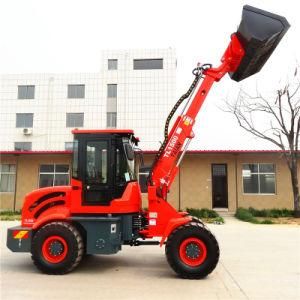 Agriculture Wheel Telescopic Boom Loader Tl1500 Front End Bucket Shovel Loader