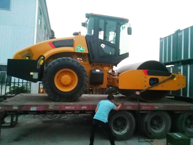 Zuzhou 16 Ton Xs163j Single Drum Vibratory Road Roller for Sale