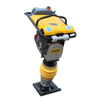 RM80 Gasoline Engine Earth Rammer New Design Vibrating Rammer Compactor Wholesale Tamping Rammer for Sale