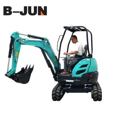 High Quality Mini Crawler Excavator 2.5ton Digger The Mini Excavator Centre for Sale