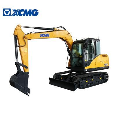 XCMG Official 7 Ton Excavator Xe75da China Mini Hydraulic Crawler Excavator Construction Equipment Price
