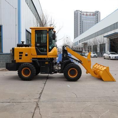 Mini Loader Machinery 2 Ton Wheel Loader Cheap Construction Wheel Loader