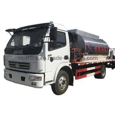 Middle Duty 5ton 6ton Asphalt Tanker Bitumen Sprayer Truck