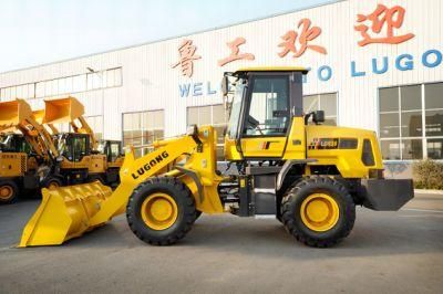 Lugong CE Approved Loader Low Cab for Mining Loader with Small Shovel Bucket