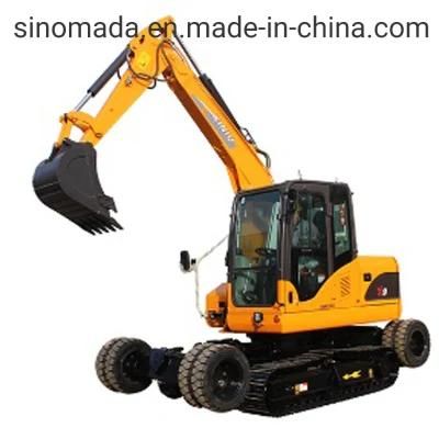 Small 0.8ton 1ton Rhinoceros Excavator Mini