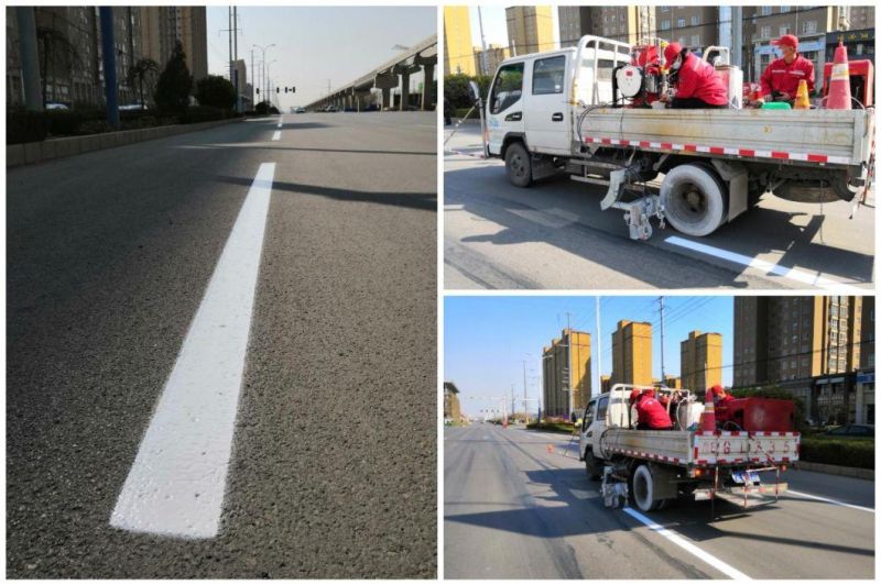 Vehicle-Mounted Cold-Paint Road Line Spraying Machine with Airless Spraying Application