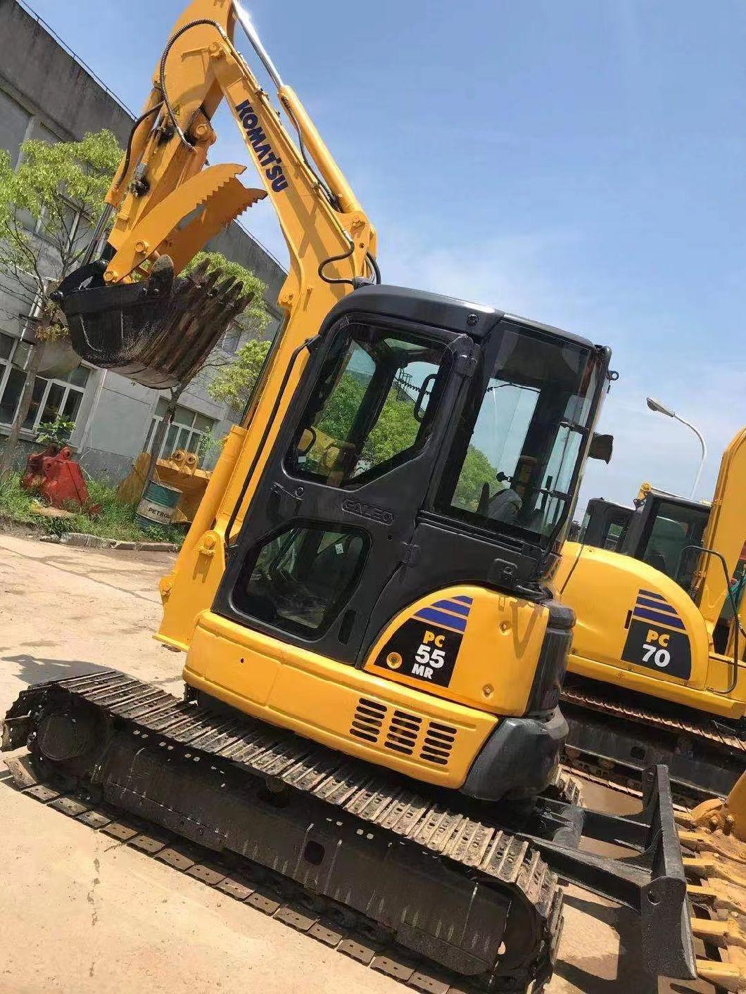 5% off Used / Second Hand Komatsu Excavator PC55 Mini Excavator with Well Maintance, Good Condition, Cheap Price on Sale (more model on sales)