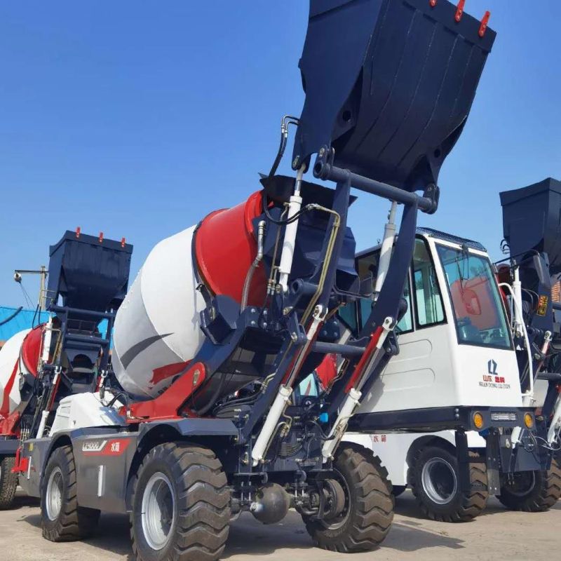 Official New 6m3 Capacity Jbc6100 Self Propelled Concrete Mixer Trucks Self Loading Price