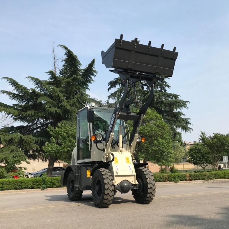 New Type Zl08 Chinese Earth Moving Machinery Wheel Loader Manufacturer