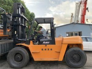 Hangzhou/Hangcha H100 10 Ton Used Diesel Forklift