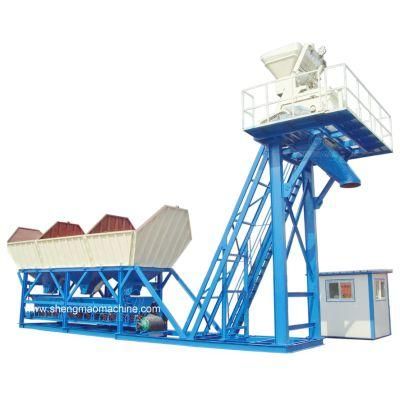 Concrete Mixing Plant No Need Building Foundation Best Sale Aggregate Batcher with Bosure Control System
