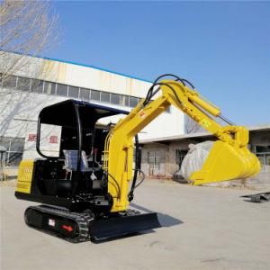 Agricultural Hydraulic 1.8 Ton Mini Excavator Diesel Powered