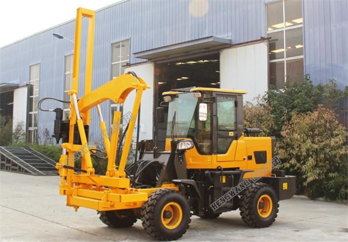 Guardrail Post Pile Driver/Hydraulic Walking Pile Driver with Low Price
