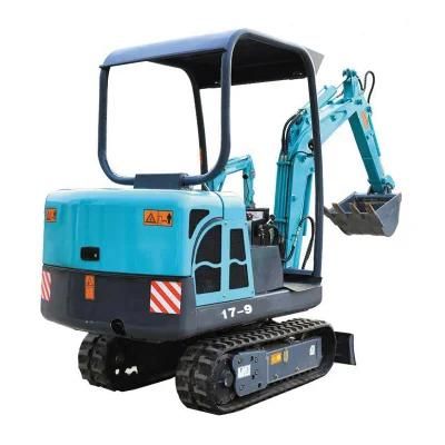 Shanzhuang CE Fw17-9 Mini Earth Digger Machine with Koop Engine CE Mini Excavator for Sale
