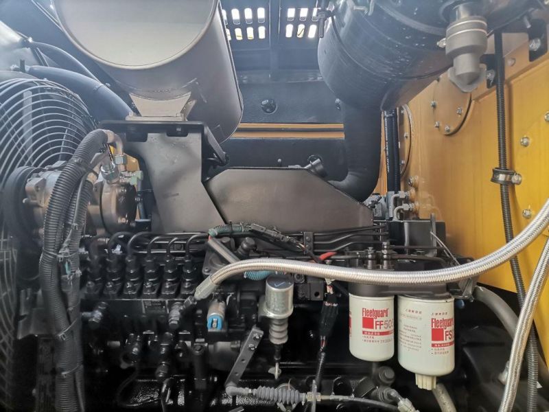 Road Grader 165HP Motor Grader with Cummins Engine Gr165 Three Ripper Shank