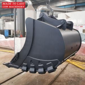 Construction Machinery Digging Bucket Heavy Duty Excavator Rock Bucket for Sale