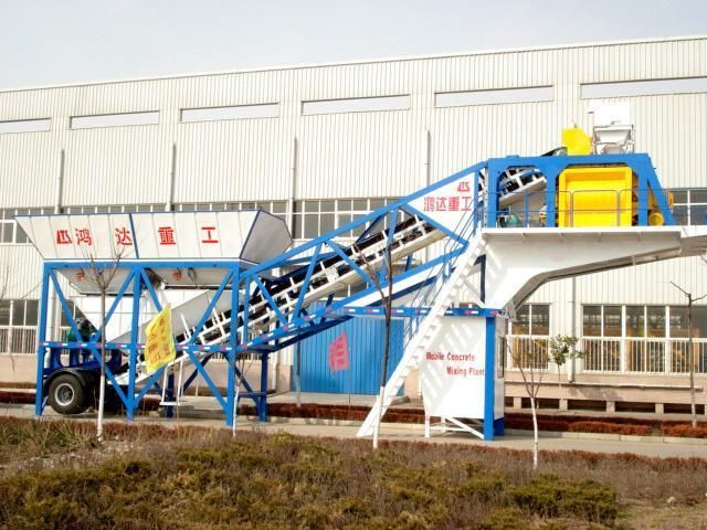Yhzs60 Concrete Batching Mixing Plant Price