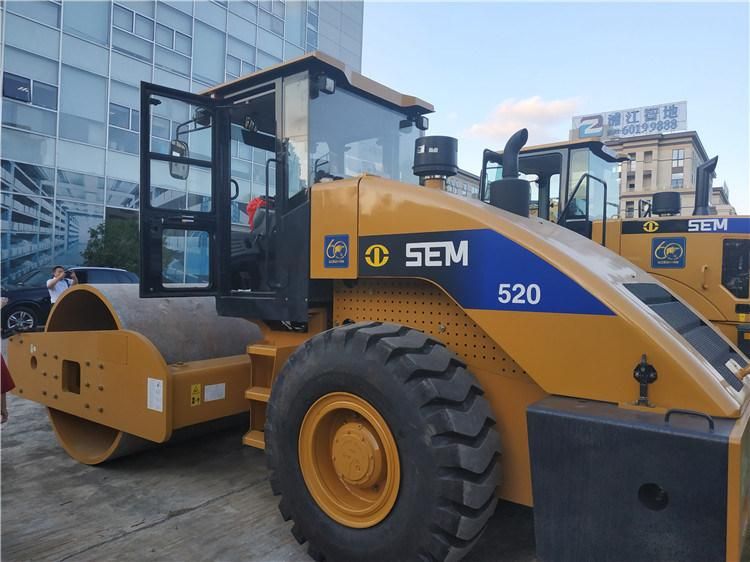 Sem 20ton Singel Drum Vibratory Road Roller Sem520