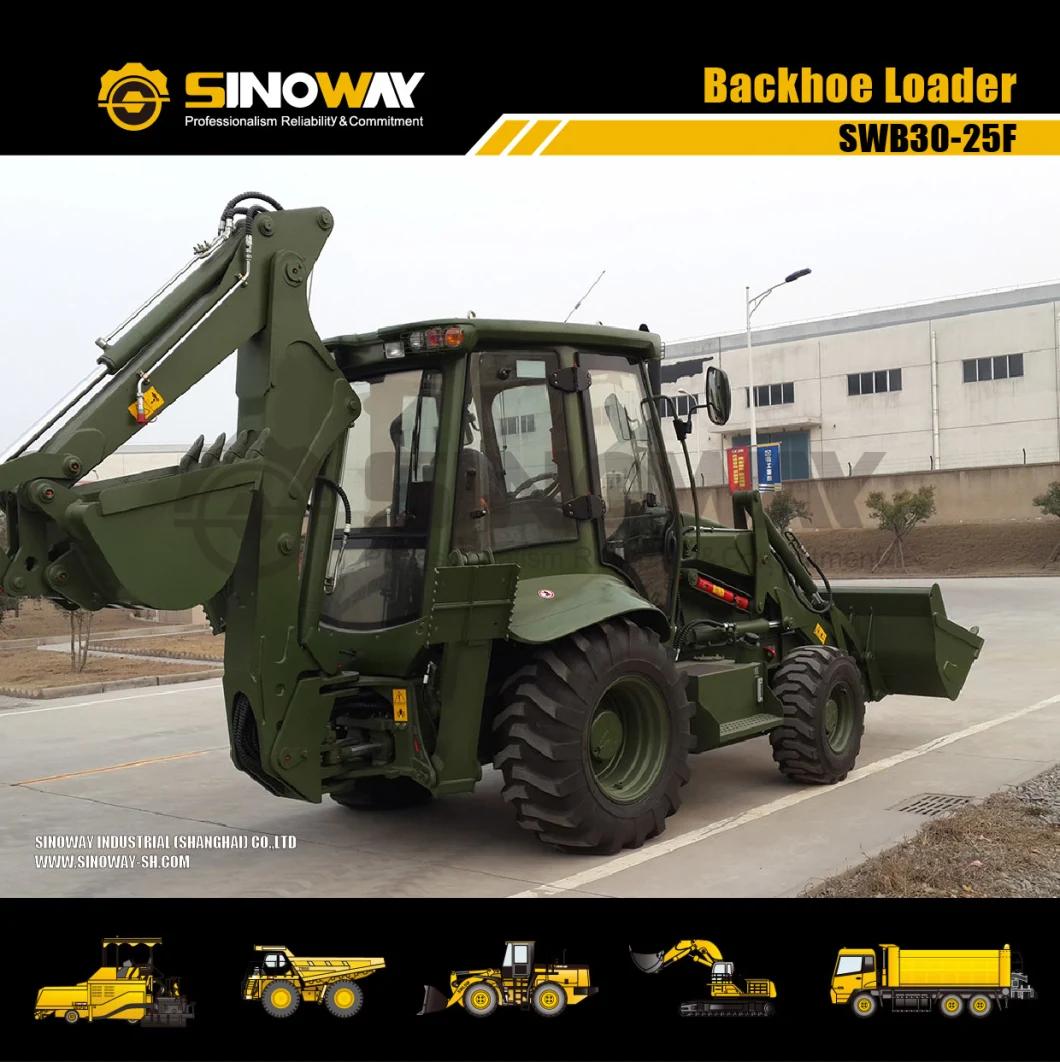 New Backhoe Loader 4X4 Mini Front Loader Backhoe for Sale
