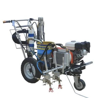 Hand Push Parking Lot Pavement Lines Painting Marking Machine