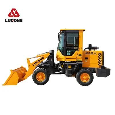 Lugong Accept Customized Loader Wheel Manufacturer Small Loader Mini Front End Loader