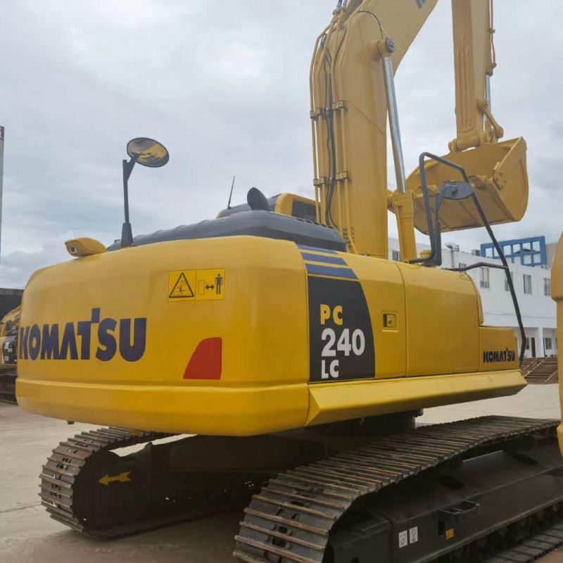 Komatsu PC240 Crawler Digger Second Hand Used Mini Excavator Excavators Hitachi Caterpillar Construction Machinery Equipment Mining Machine Excavadora Usada