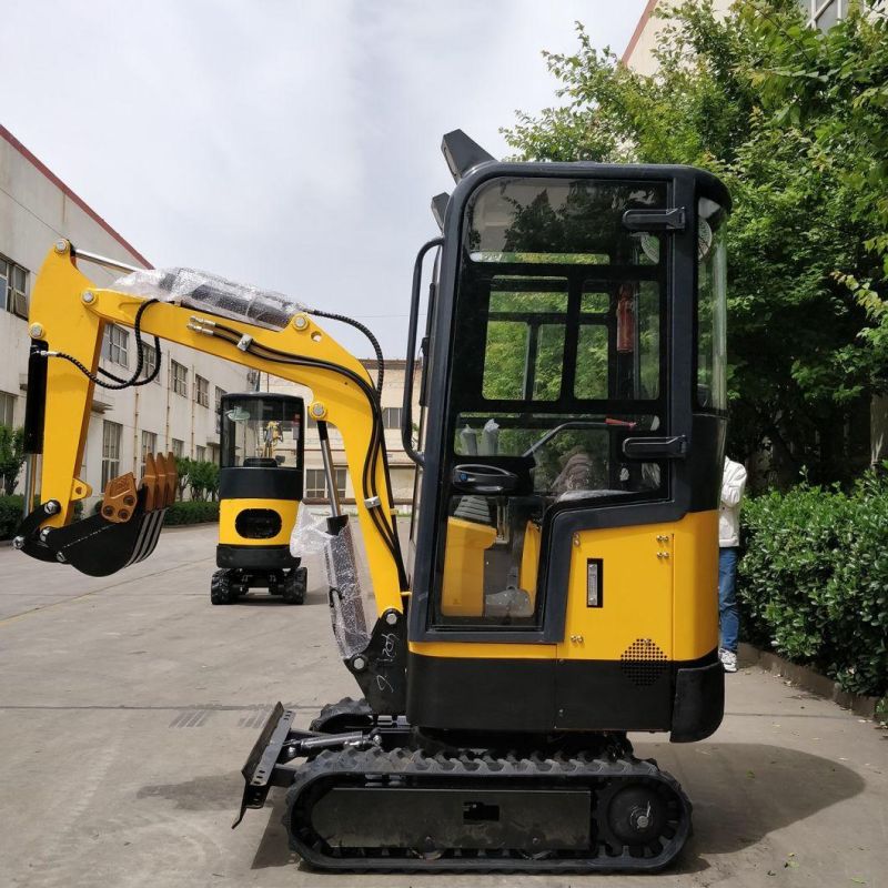 New Style 1200kg Chinese Small Excavator Hydraulic Excavator Price Digger with ISO CE Certificate