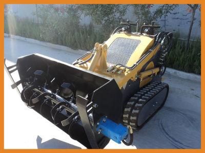 Mini Skid Steer Backhoe Wheel Loader for Underground Mining Conveyor with Ce Certification