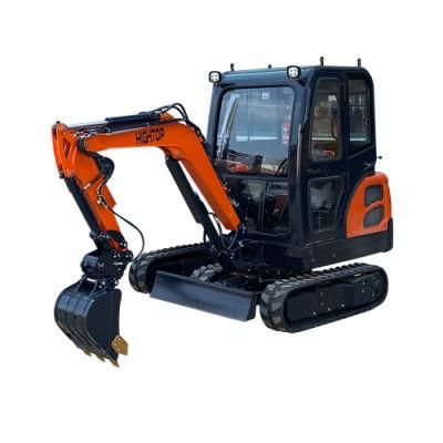1800kg Diesel Engine Crawler Mini Excavator for Sale Ht18 Excavator 1800 Kg Mini Diggers