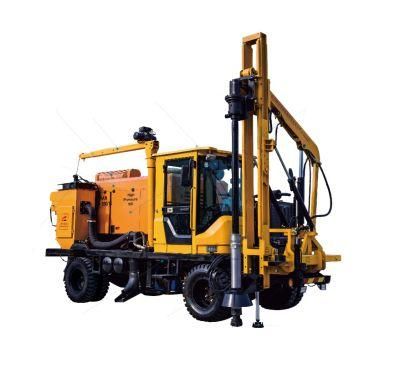Hot Sale Wheel Guardrail Pile Driver with Low Price for Highway Construction