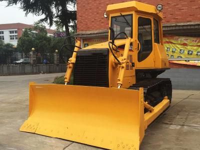 80HP Mini Crawler Bulldozer T80-3 for Farm Use Dozer to Peru