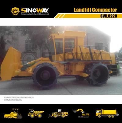 Heavy Duty Sinomach Static Compaction Refuse Compactor for Garbage Disposal