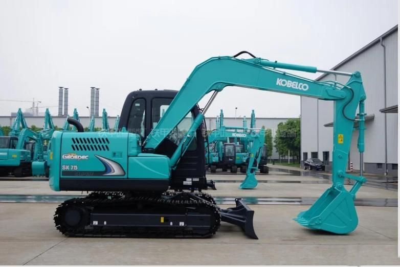 Kobelco Sk75c Sk55-6 Sk75-8 Sk60-8 Sk55 Crawler Digger Used 7 Ton Second Hand Excavators Japan Mini Mining Machine Machinery Excavator for Sale Price Sk75c-8